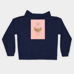 Rose and Gold Symbols Kids Hoodie